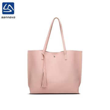 wholesale fashion high quality PU hand bag women for street